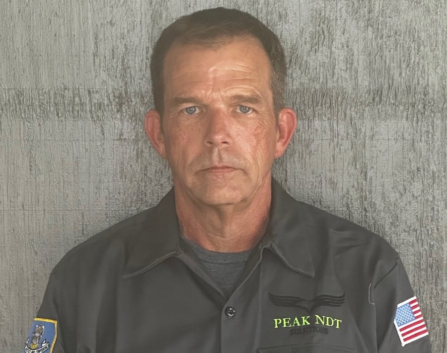 Inspector David Pickering Peak NDT Solutions Inspector david pickering peak ndt solutions